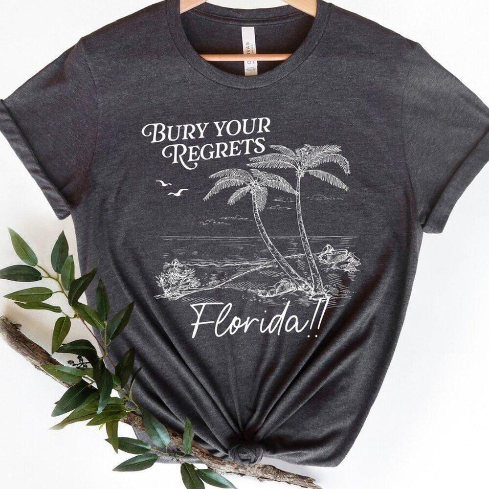 Bury Your Regrets Florida Shirt, Summer Retro Shirt, New Album Shirt